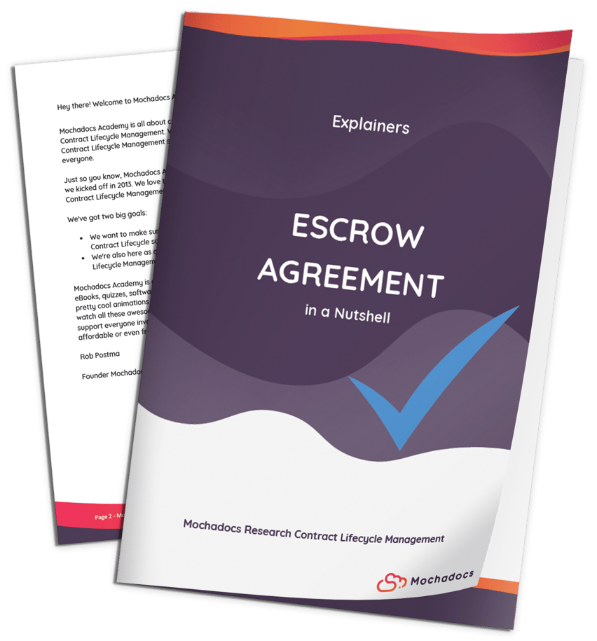 Download Explainer What is an Escrow Agreement